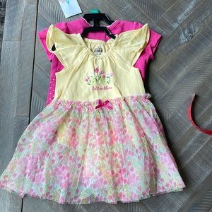NWT Baby Girl 18 months Dress/Romper Set